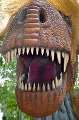 Trumposaurus mouth